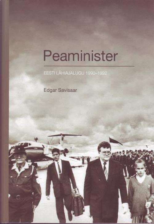 Peaminister. Eesti lähiajalugu 1990–1992. -teoksen kansi